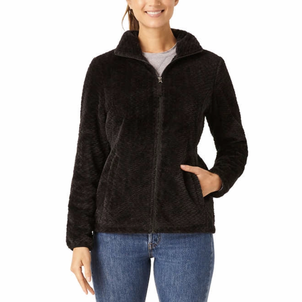 Free2B Ladies' Butter Pile Fleece Jacket